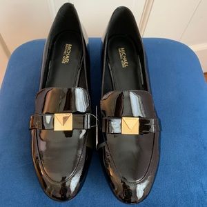 Brand New Michael Kors patent leather loafers 7.5
